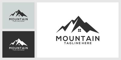 berg vector logo ontwerpsjabloon. berg logo. berg symbool. berg illustratie