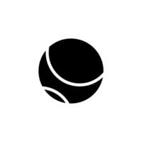 tennis bal icoon ontwerp vector