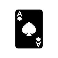 poker kaart icoon ontwerp vector