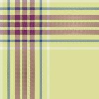 plaid controleren patroon. naadloos kleding stof textuur. Schotse ruit textiel afdrukken. vector