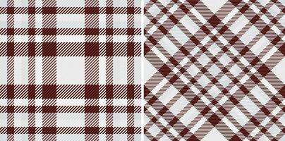 Schotse ruit controleren structuur van naadloos kleding stof patroon met een plaid achtergrond textiel vector. vector