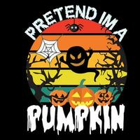 halloween met geesten t-shirt ontwerp - halloween vector ontwerp