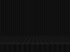zwart achtergrond met wijnoogst lijn zon stralen. vector illustratie