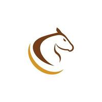 paard logo sjabloon vector pictogram