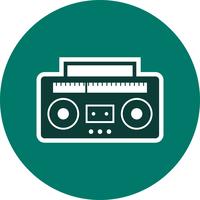 audio-tape vector pictogram