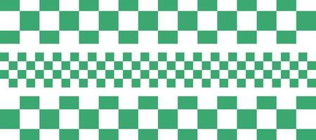 abstract groen pleinen ras vlag achtergrond behang vector