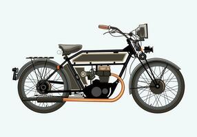 wijnoogst motor fiets vector voor achtergrond ontwerp, brochure boekje, brochure.