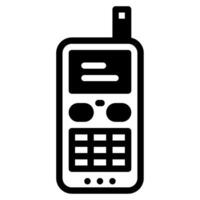mobiel telefoon icoon illustratie voor web app, enz vector