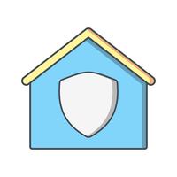 Beschermd huis Vector Icon