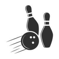 bowling vector, bowling illustratie, sport- illustratie, bowling, vector, bowling silhouet, silhouet, sport- silhouet, spel vector, spel toernooi, kampioenen liga vector