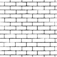 grunge wit steen muur naadloos patroon achtergrond vector