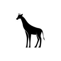 gemakkelijk giraffe icoon illustratie ontwerp vector