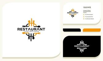 Koken, keuken logo. icoon en etiket voor ontwerp menu restaurant of cafe .vector illustratie vector