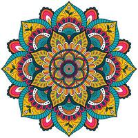 mandala bloem kleur vector beeld