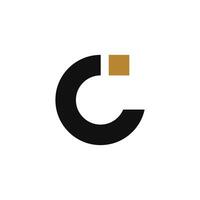 modern c logo ontwerp. abstract eerste brief c logo sjabloon vector