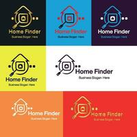 huis vinder logo vector