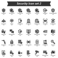 veiligheid icoon reeks 2 vector