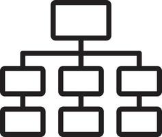 lijnpictogram voor diagram vector