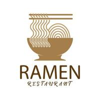 ramen illustratie logo vector