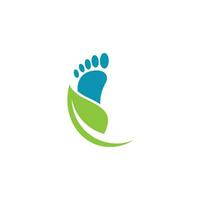 voet logo sjabloon vector pictogram