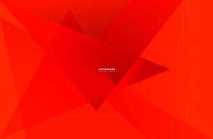abstracte moderne geometrische strepen driehoeken gradiënt rode achtergronden vector