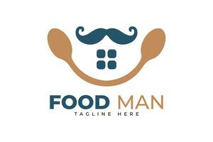 modern restaurant logo ontwerp sjabloon. voedsel logo vector