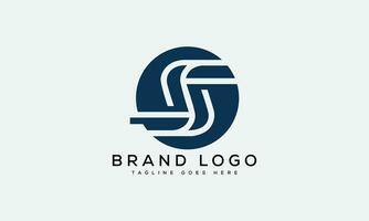 brief s logo ontwerp vector sjabloon ontwerp voor merk.