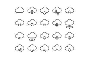 wolk berekenen icoon. vector illustratie ontwerp.