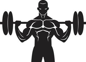 bodybuilding blauwdruk vector ontwerpen voor geschiktheid pictogrammen actief anatomie oefening vector kunst voor bodybuilding ontwerpen