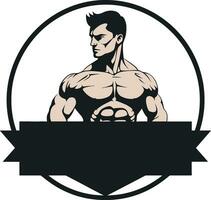 gebeeldhouwd sterkte oefening vector pictogrammen voor bodybuilding machtig vormen gebeeldhouwd vector pictogrammen, afbeelden bodybuilding en geschiktheid meesterschap