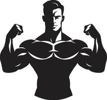 actief anatomie oefening vector kunst voor bodybuilding ontwerpen geschiktheid fusie bodybuilding vector pictogrammen in oefening ontwerp