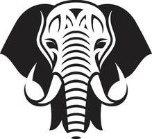 olifant vector logo icoon voor een wild kind olifant vector logo icoon voor een merk dat is vrij naar worden u