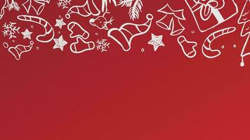 rood achtergrond vrolijk kerstmis, Pattren achtergrond, Kerstmis verzameling achtergrond, illustratie vector, achtergrond, kopiëren ruimte vector