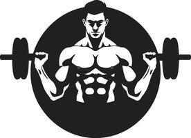 bepaald kracht oefening vector ontwerpen voor bodybuilding atletisch ambities bodybuilding vector pictogrammen in geschiktheid ontwerp