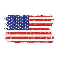 Verenigde Staten van Amerika vlag structuur rubber stempel. vlag grunge Verenigde Staten van Amerika nationaal, Amerikaans Verenigde textuur. vector illustratie