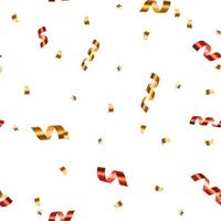 abstract feest confetti en sterren naadloos patroon vector