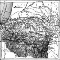 afdeling van bassen-pyreneeën of Pyrnes-Atlantiques, wijnoogst gravure vector