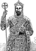 tsaar Frederik, wijnoogst illustratie vector
