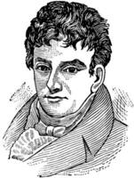 robert fulton, wijnoogst illustratie vector