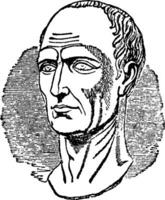 Julius Caesar, wijnoogst illustratie vector