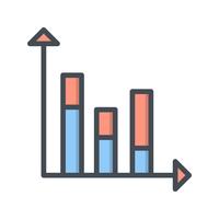 Vector statistieken pictogram