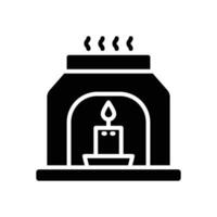 aromatherapie icoon. vector glyph icoon voor uw website, mobiel, presentatie, en logo ontwerp.