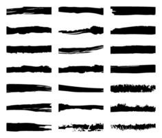 hand- krabbelde lijnen in zwart vector