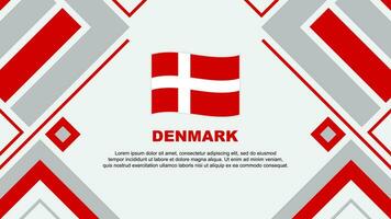 Denemarken vlag abstract achtergrond ontwerp sjabloon. Denemarken onafhankelijkheid dag banier behang vector illustratie. Denemarken vlag