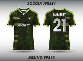 vector Jersey ontwerp voor sublimatie sport t overhemd ontwerp