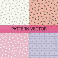 patroon vector en achtergrond bloemen patroon ontwerp