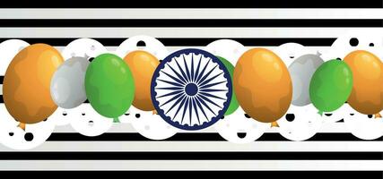 Indiase onafhankelijkheidsdag achtergrond vector