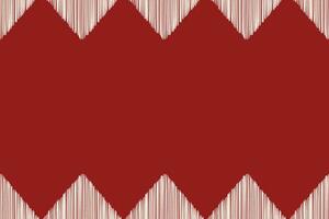 etnisch ikat kleding stof patroon meetkundig stijl.afrikaans ikat borduurwerk etnisch patroon rood Kerstmis dag achtergrond. abstract,illustratie,textuur,kleding,frame,decoratie,motief. vector