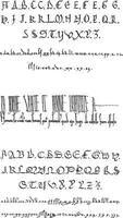 manuscript, wijnoogst gravure vector