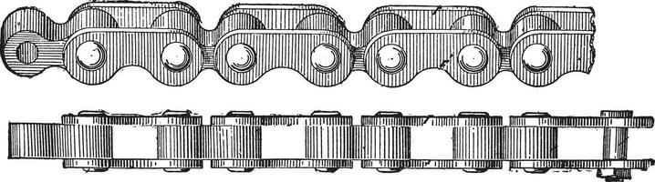 velocipede Michael en latlement, wijnoogst gravure. vector